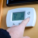 Adjusting the Temperature on the Digital Thermostat