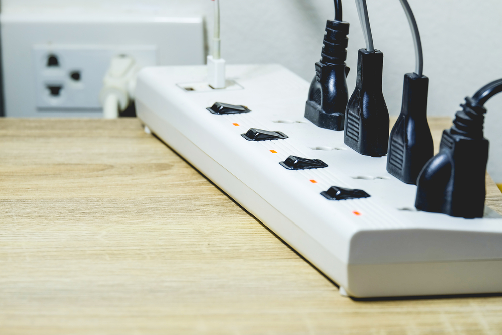 We Recommend Using Surge Protectors