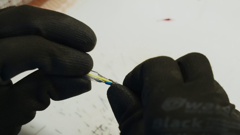 Iron wiring for aluminum wiring industrial worker