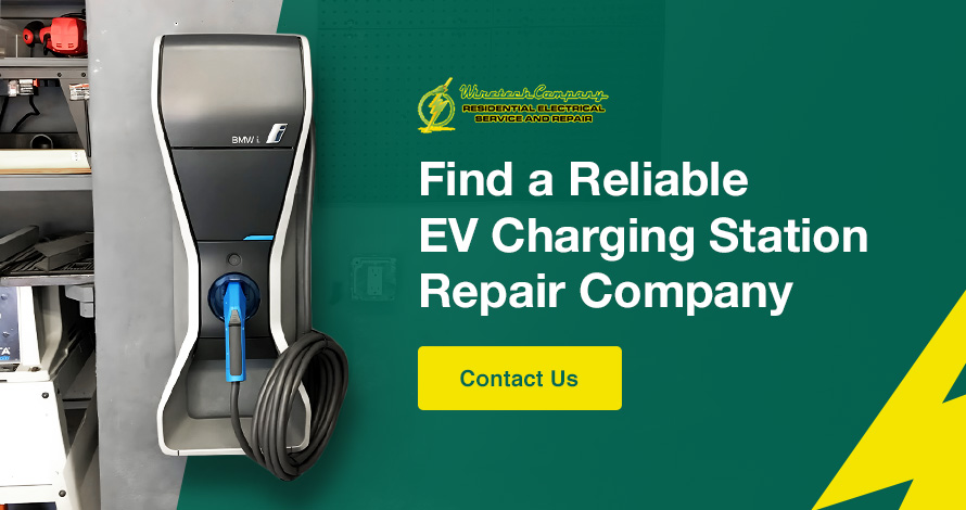 Reliable EV charging station repair through Wiretech Company.